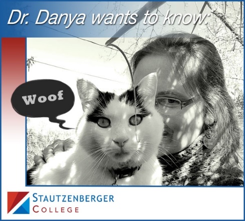 Danya with her Cat